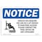 Signmission OSHA Notice Sign, 7" Height, Rigid Plastic, Should You Require Use Of Sign With Symbol, Landscape OS-NS-P-710-L-18310 - alternate 1